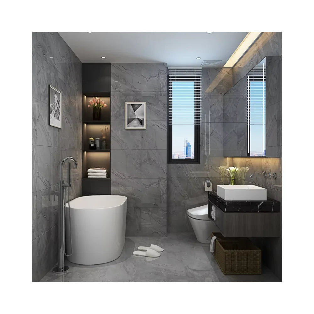 Upgrade Your Bathroom with a Stylish and Durable Bath Tub Freestanding Acrylic Bathtub Spa Tub