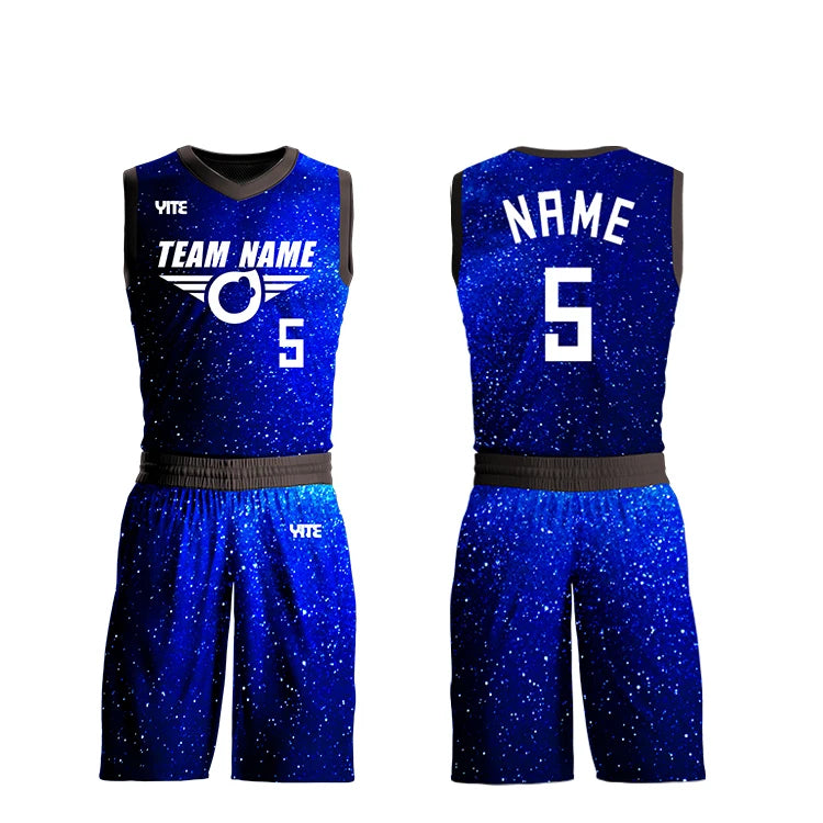 2024 Custom College Sublimation Boys Basketball Jersey Sets Custom Cheap Mens Basketball Jersey Latest Fashion Jerseys