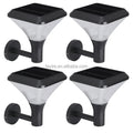 Energy-Efficient Outdoor Solar LED Column Light Waterproof Villa Door Bright Lighting Garden Lamp Decorative Solar Wall Light