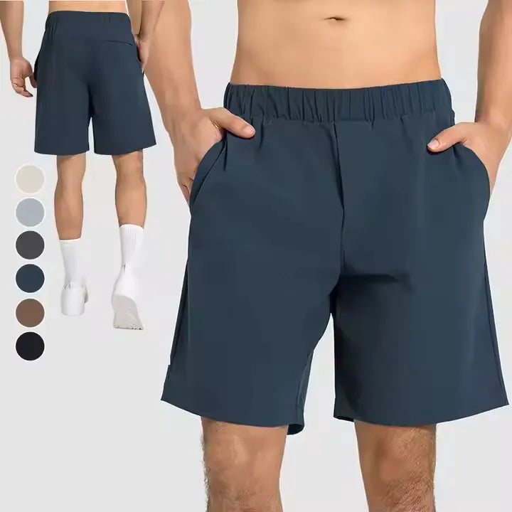 New This Week Custom Logo Men Athlete Nylon Sports Fitness Training Running Gym Shorts Men With Pocket MegaBDM
