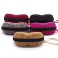 Fashion Multicolor Sunglasses Box Anti-pressure Travel Portable Eyeglasses Cases Bags EVA Material Zipper Sunglass case