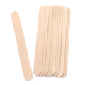 50PCS Waxing Wax Wooden Disposable Wooden Sticks Spatula Tongue Depressor Kit Beauty Tool Hair Removal Cream Depilatory