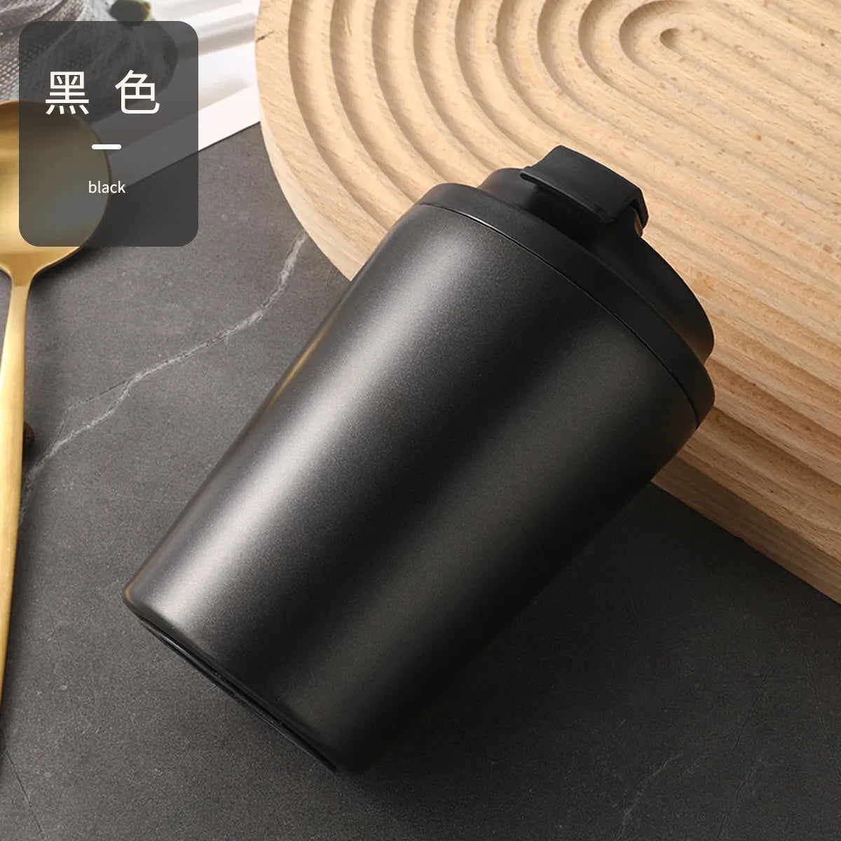 Hot Selling Custom Color Coffee Mug Double Wall 304 Stainless Steel Vacuum Insulated Portable Coffee Cup with Screw Lid