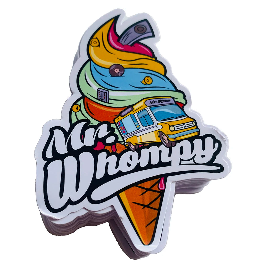 Professional Manufacturer CMYK Full Color Printing Waterproof Die Cut Sticker Vinyl Customized Stickers