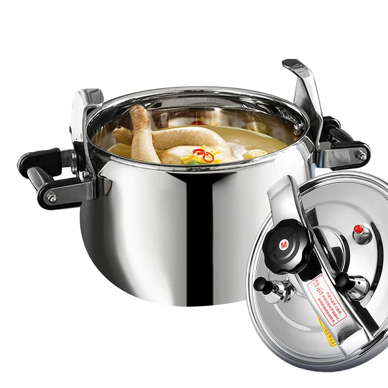 8L-50L Stainless Steel Non-stick Pressure Cooker Kitchen Sets Multifunction Cooking Pot