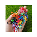 Latest Metal Lobster Clasp Hook Keychain End Connectors Plating Color 100pcs Key Ring Keychain Fit Jewelry Bracelet Making