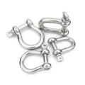 European Type Bow Shackle 304 Stainless Steel for Mining Application