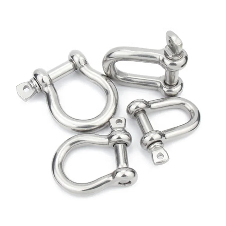 European Type Bow Shackle 304 Stainless Steel for Mining Application