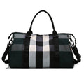 Men's & Women's Fashion Travel Nylon Duffle Bag Large Capacity Waterproof Weekender for Weekends Zipper Closure