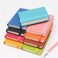 Wholesale Hardcover Notebook Blank Page A7 Mini Portable Pocket Linen Notebook School Student Stationery Fabric Notebook
