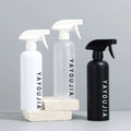Hot Sale 16oz/16 Oz/500ml/500 ml Matte Black PET Plastic Trigger Spray Bottle for Shampoo and Lotion for Car Care