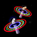 Custom Led Child Mini Spinner Wand Flashing Light up Stick Spinning Wand Colorful Led Light up Spinner Wand