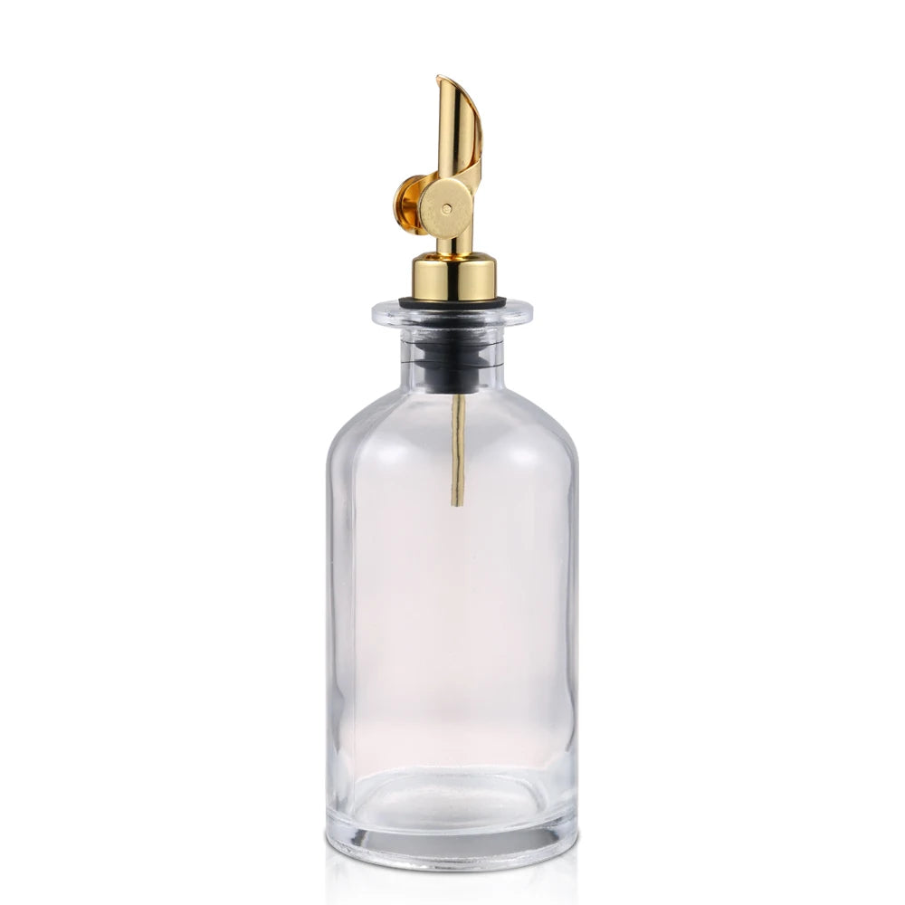 Good Quality Olive-oil-bottle-glass Dispenser Metal Spray Plastic Syrup Press Nad Glass Olive Oil Pump Sprayer Bottle 450ml