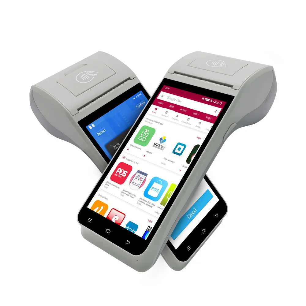 Z91 Original Factory Cashless GPS NFC Card Reader 2GB+16GB Portable Touch Screen POS Machine