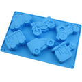 Non-Toxic Silicone 3D Car Shape Soap & Cake Mold-Non-Stick Eco-Friendly Disposable with Custom Colors & Logo 2oz/Cell OEM Brand