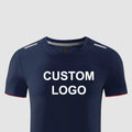 2025 Summer Sports Customization Loose Round-Neck Quick-Dry T-Shirt Basketball Print Cool-Feeling Short-Sleeved Sports T-Shirt