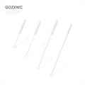 100mm to 175mm Four Sizes Options Straws Brushes Baby Bottle Cleaning Brush Head Nylon Bristles Kitchen Straw Cleaning Brush