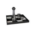 Modern Luxury Mohair Office Supply Home Decoration Tray Rectangular Decor Trays