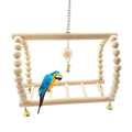 Wholesale Stocked Bird Parrot Small Animal hang Wooden Parrot Toy