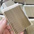 Hot Sale Disposable Lip Brush 50pcs Custom logo Lip Exfoliator Brush Hollow Flocking Stick Wands Liner Lip Gloss Brush