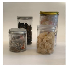 100g/150g/250g/300g/350g/400g/500g/600g Plastic PET Jars Food Spice Jar