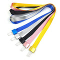 Wholesale Solid Color Long Neck Strap ID Badge Card Holder Lanyard in Stock
