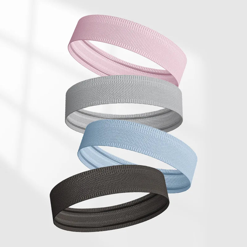 Yoga Sport Sweat Headband Men Sweatband for Men and Women Yoga Hair Bands Head Sweat Bands Sports Safety