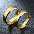 High Quality Wedding Ring for Women Men Wholesale Classical Stainless Steel Ring Jewelry Engagement Wedding Couple Ring
