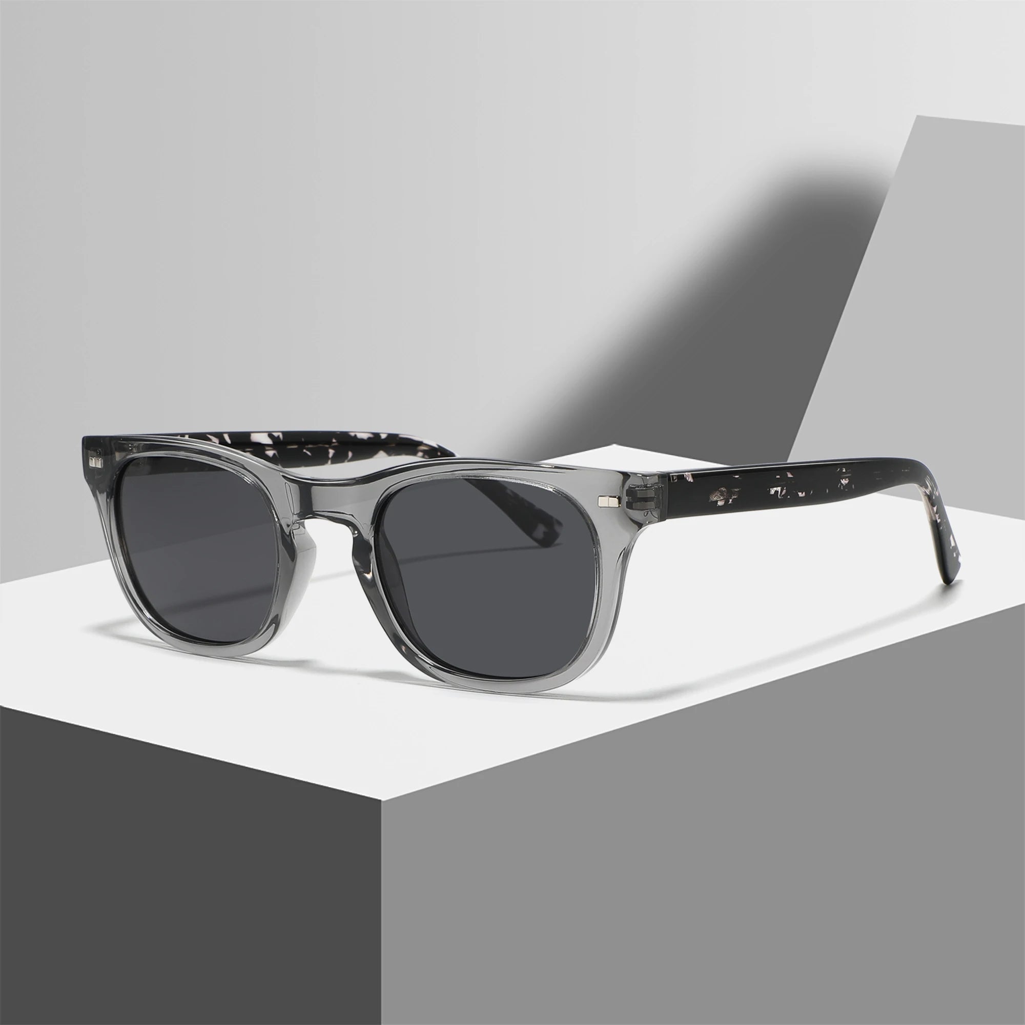 2024 New Arrival Acetate Sunglasses Men Women Square UV400 Polarized TR90 Acetate Sun Glasses