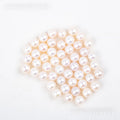 Wholesale White Color 8-9mm AAAA Grade Loose Freshwater Pearl Round Shape No Hole Bead for Pearl Party