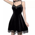 Custom Women's Elegant Skirts Girls Tight Waist A-Line Lace Dress Sleeveless Mini Skirt