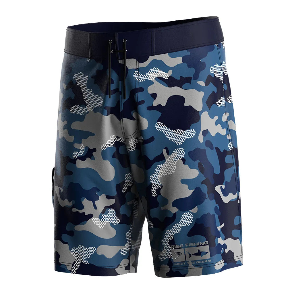 4-Way Stretch High-Performance Fishing Hunting Boarding Shorts UPF 50+ Waterproof Breathable Plus Size Windproof