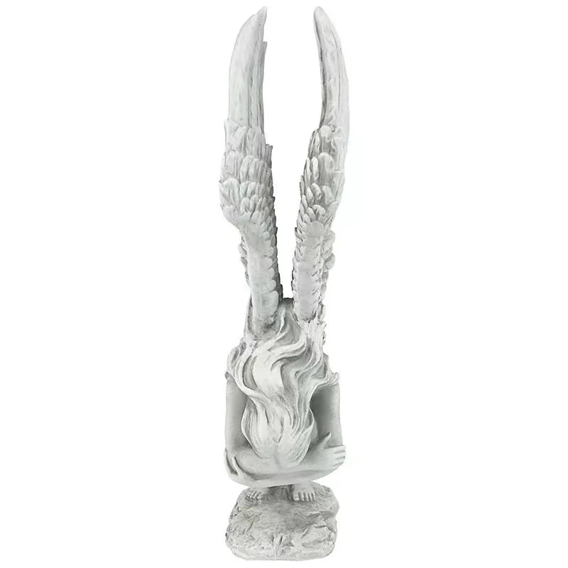 DIY Angel Resin Ornaments Decorative Resin Wing Ornaments Garden Home Decoration Factory