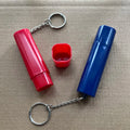 Promotion Custom Smoking Accessory Portable Travel Plastic Mini Ashtray With Keychain