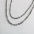 Stainless Steel Handmade Interlocking Chain Tagor Jewelry Faucet Chain Snake Bone Keel Necklace Bag Wholesale