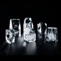 Factory  K9  Blank Crystal Block in Multiple Shape 505080mm Clear Laser Engraving Custom 3D Crystal Blank   WDY 0460
