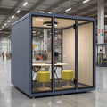 Modern Mini Office Soundproof Studio Booth for Office Building Aluminium Alloy Structure Prefab Homes CE/ISO