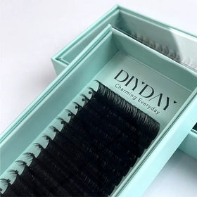 DIYDAY Cashmere Eyelash Extensions Volume Hair Lash Extension Packaging Box for Custom Logo