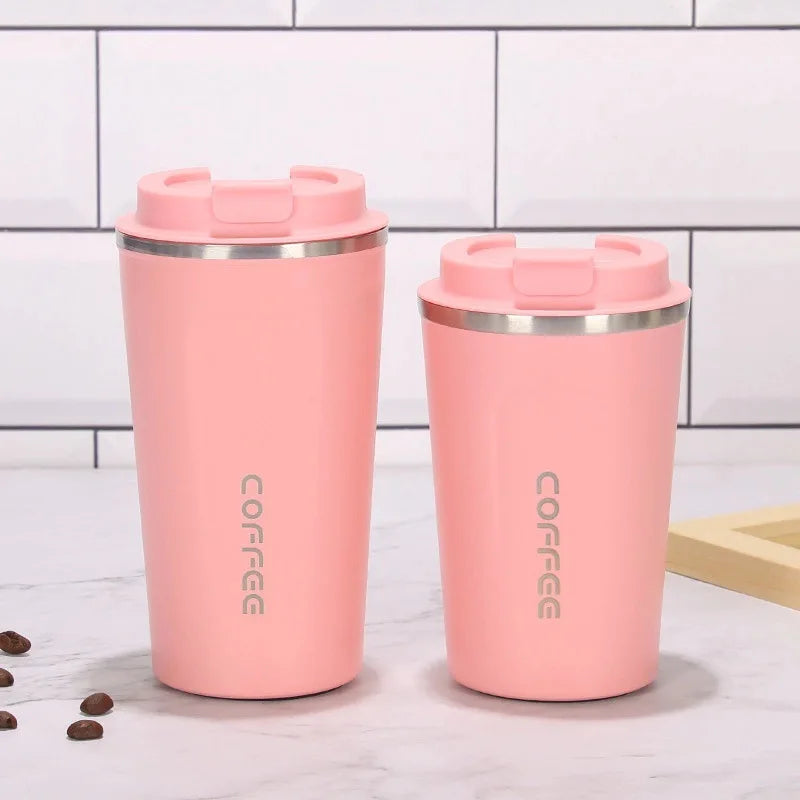 12oz/17oz Keep Hot Cup Reusable Coffee Mug Cuo of Coffee