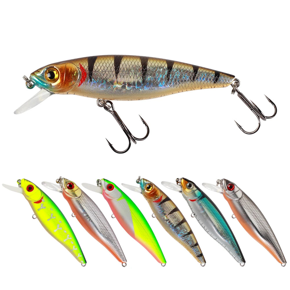 WEIHE 6.5g 10.5g 14.5g  Sinking Artificial Fishing Lures Minnow Bait