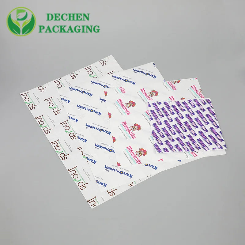Hamburger Patty Doner Kebab Paper Sheet Shawarma Wrapping Glassine Paper for Food Packaging