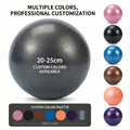 25cm Eco-Friendly Soft PVC Mini Yoga Pilates Ball for Home & Gym Fitness Core Training & Balance Exercise