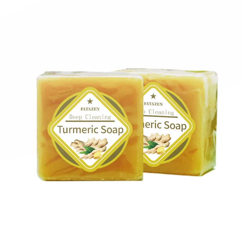 Best Sale Skin Lightening Handmade Bath Soap Custom Natural Organic Body Turmeric Soap