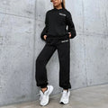 Wholesale Women's Clothing 2026 Custom Tracksuit 2 Piece Hoodie and Sweatpants Sets Jogging Suit Oversize Ladies Two Piece Set