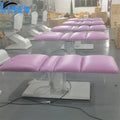 Modern 3 Motor Beauty Salon Electric Facial Massage Table Reclining Cosmetic Treatment Eyelash Extension Luxury Curved Lash Bed