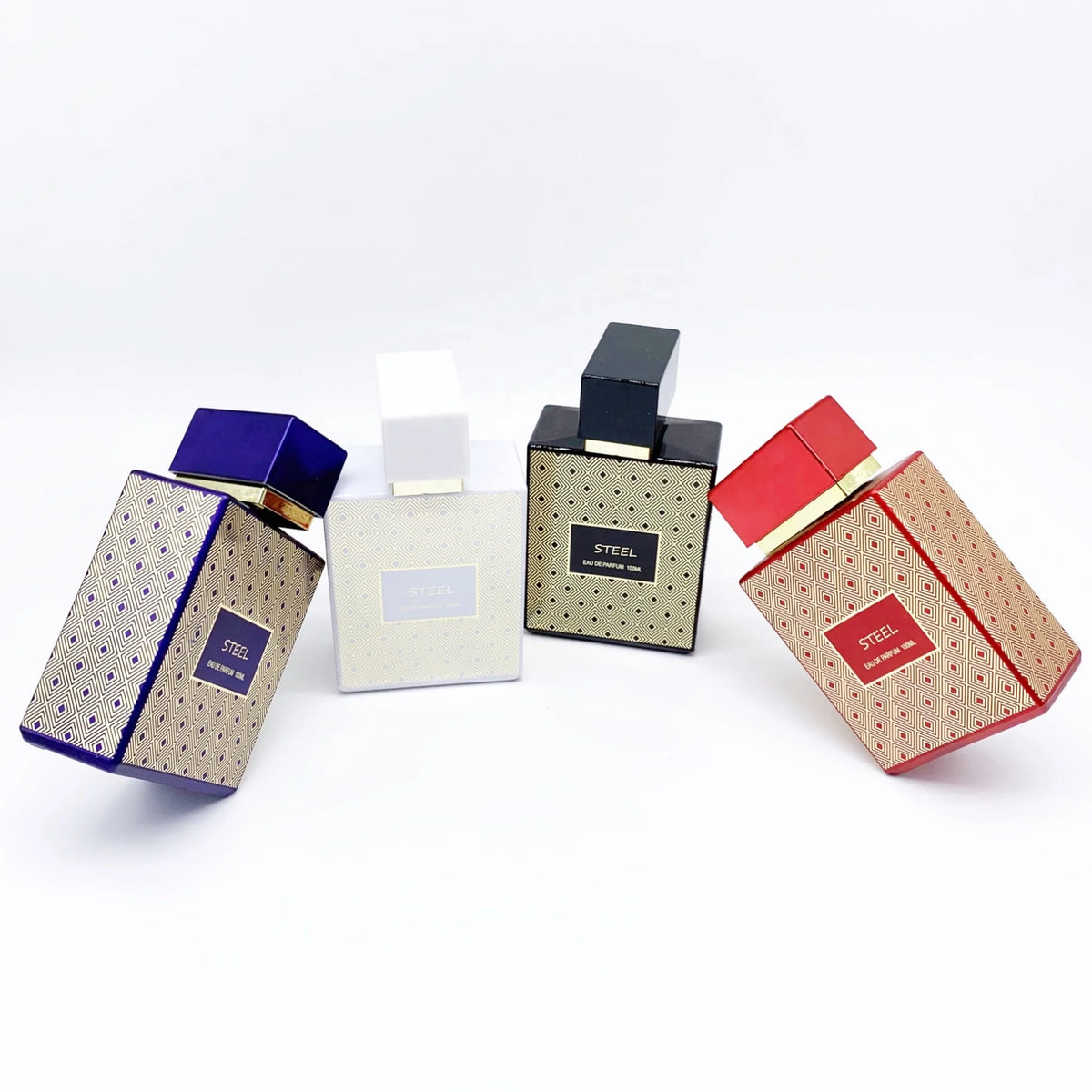 100mL Perfume Bottle Empty Spray Perfume Glass Bottle with Box 100ml Classic Perfume Bottle