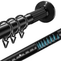 ARODDY Adjustable Telescopic Steel Curtain Rod Roman Style Iron Curtain Poles for Home Window Decoration Attractive Price Sets