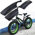 26-Inch Front & Rear Mudguard Bicycle Fender for Fat Tire Mountain Bike for Winter Cycling