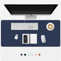 Waterproof Desk Mat for Desktop Leather Table Mat Leather Desk Pad for Keyboard and Mouse Desk Pad Protector for Office and Home