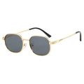 2025 New Color Film Small Glasses Metal Retro Foot Wire Sunglasses European and American Fashion Sunglasses
